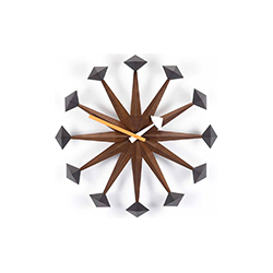 掛鐘 - 多邊形時鐘 喬治·尼爾森  vitra家具品牌