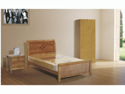 實木單人床   公寓床